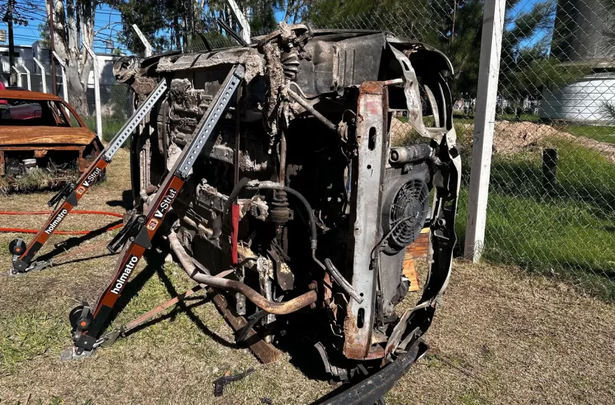El curso dictado fue de Rescate Vehicular Liviano.