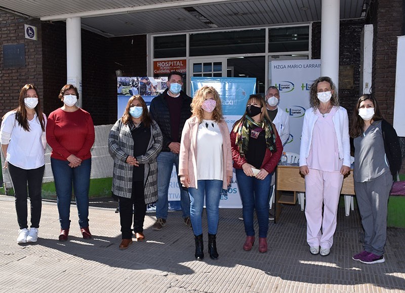 Actividad en el Hospital Larraín.