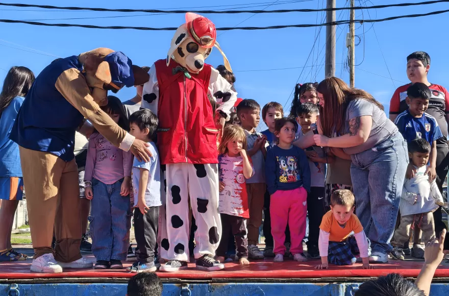 Gran festejo por el Día del Niño.