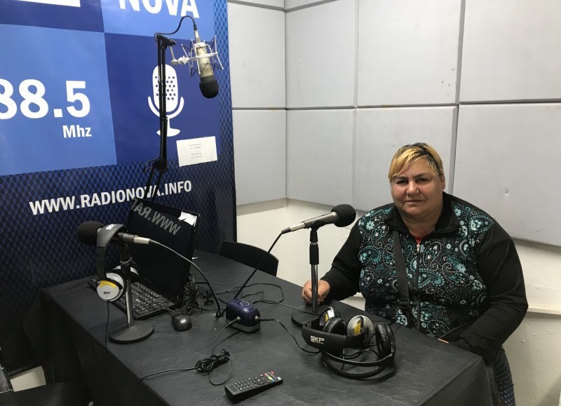 María Retamar, en el aire de BerissoCiudad en Radio.