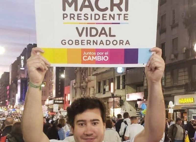 Presencia berissense en la marcha al Obelisco.