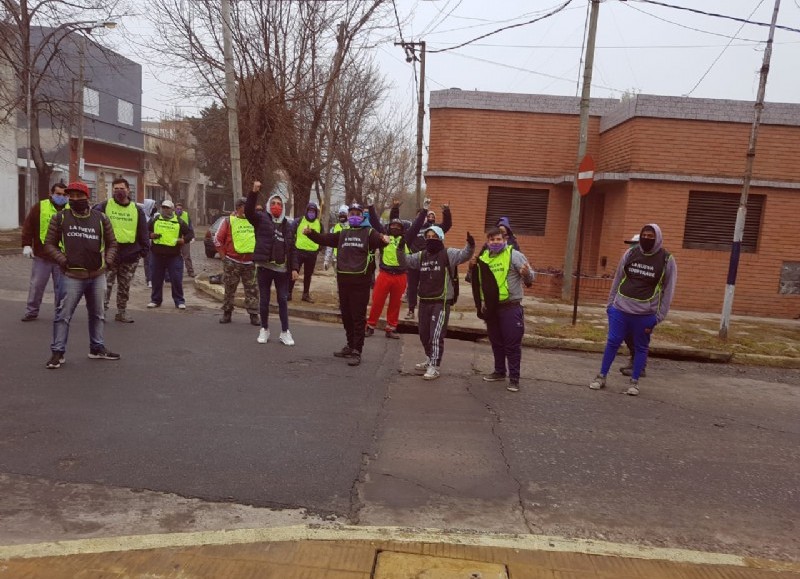 Manifestación en la jornada del viernes.