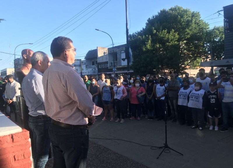 Un pasaje del acto de este martes.