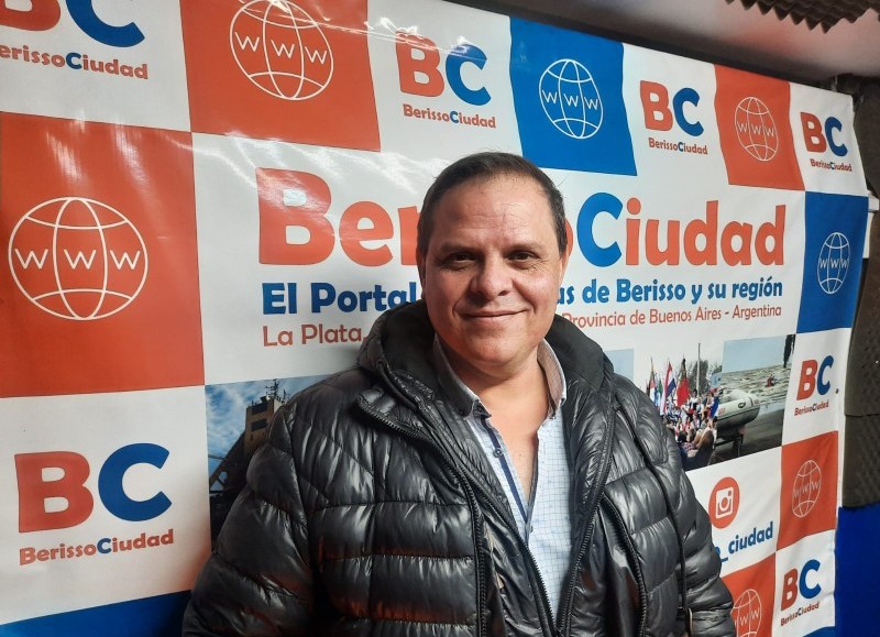Santiago Pérez, referente local de La Corriente de la Militancia.