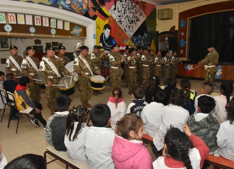 Participó toda la comunidad educativa.