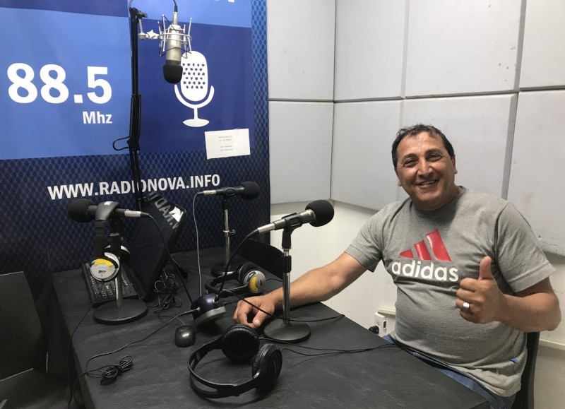 Marcelo Chediak, en el aire de BerissoCiudad en Radio.