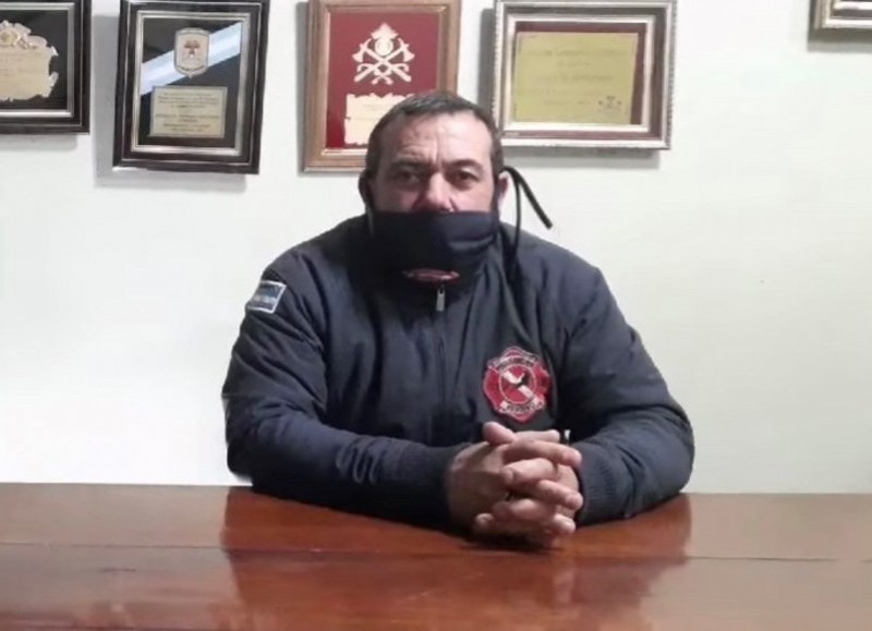 Marcelo Manolio, exjefe del cuerpo activo de Bomberos.