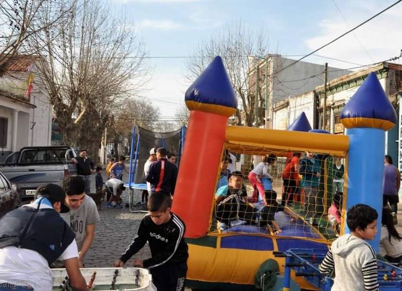 Gran participación de niños y adolescentes.