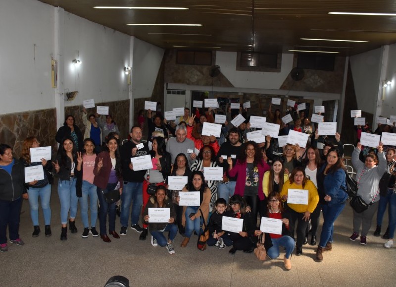 Entrega de diplomas.