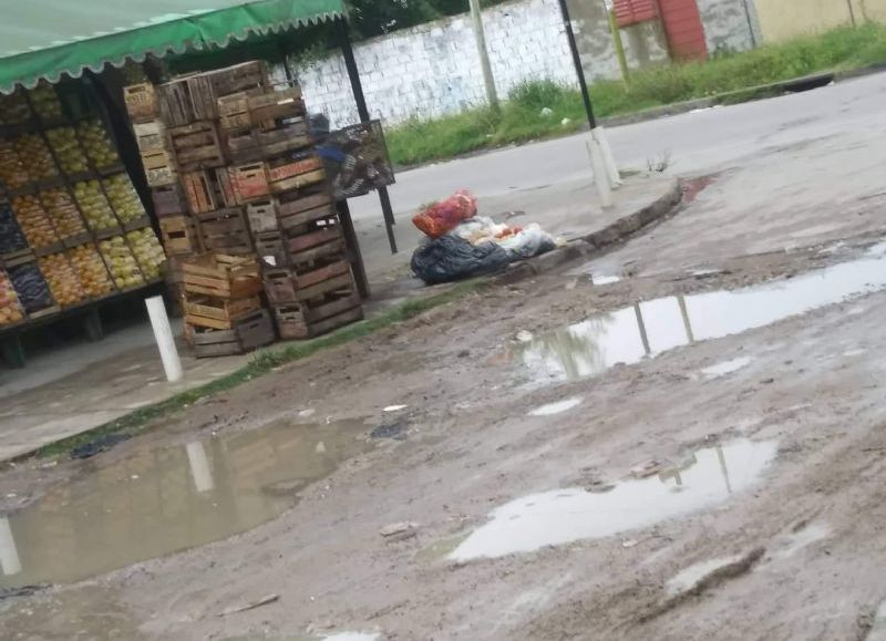 Preocupación en el barrio.