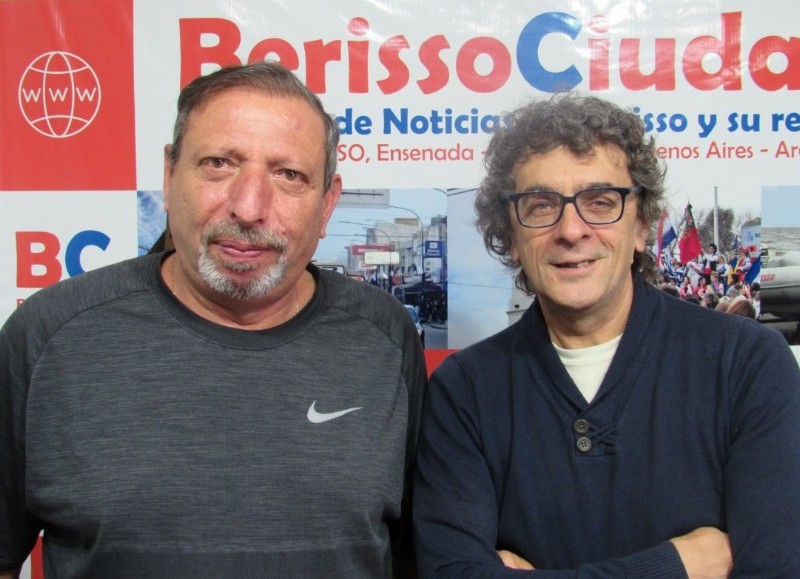 Jorge Di Pietro y Fabio Rosciolesi.