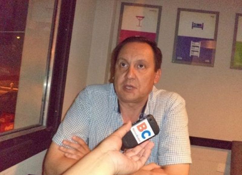 Gabriel Miraz, interventor del Club Social de Berisso.