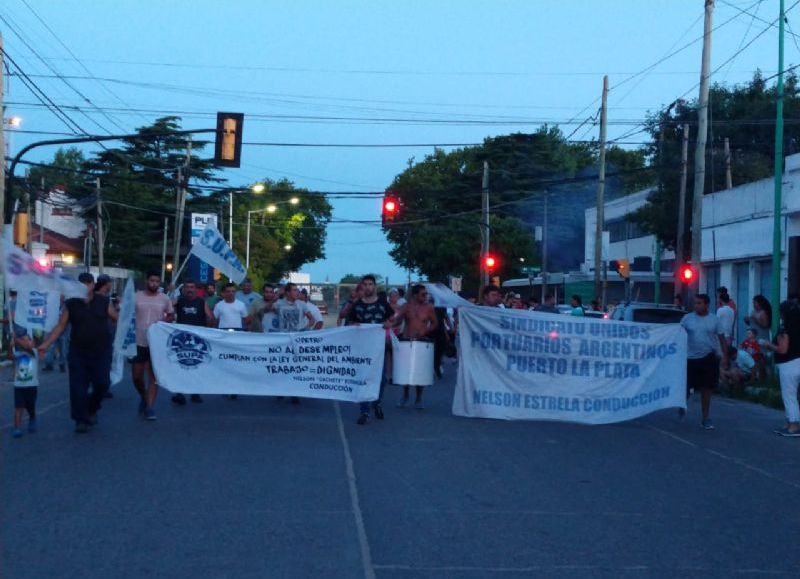 Marcha de antorchas.