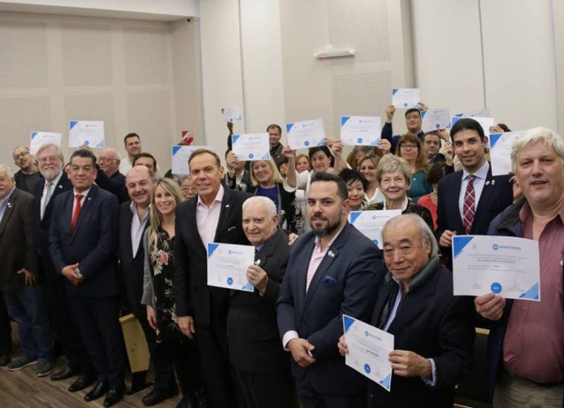 Acto organizado por la Dirección Nacional de Migraciones.