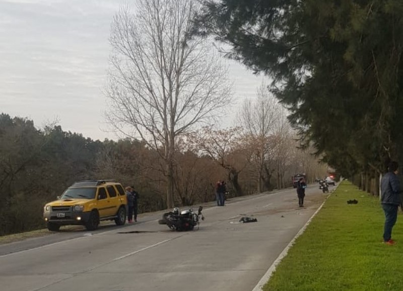 El siniestro ocurrió a la altura de 139.