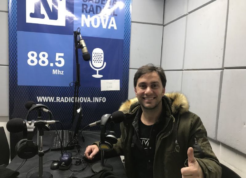 Odino Faccia en el aire de BerissoCiudad en Radio.