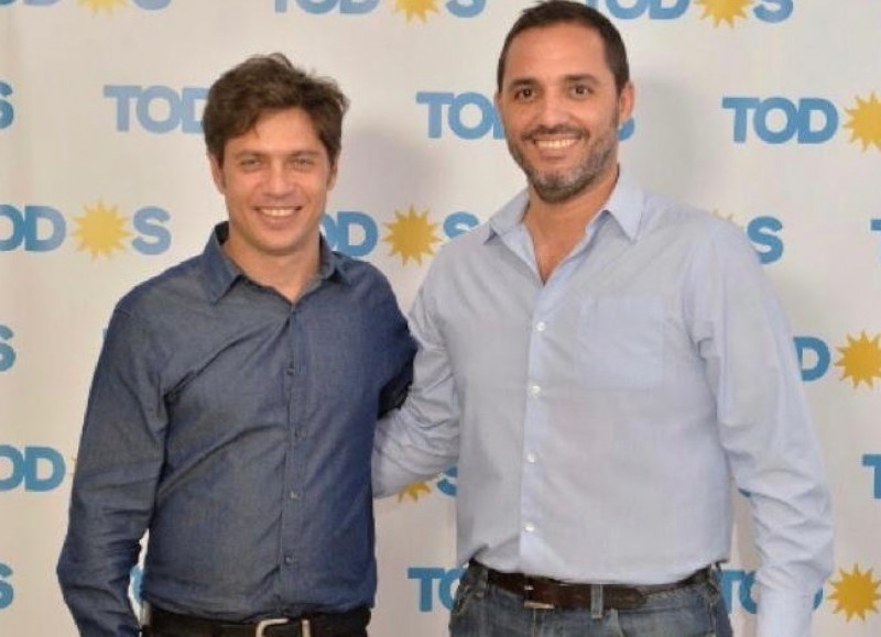 Axel Kicillof y Juan Ignacio Mincarelli.