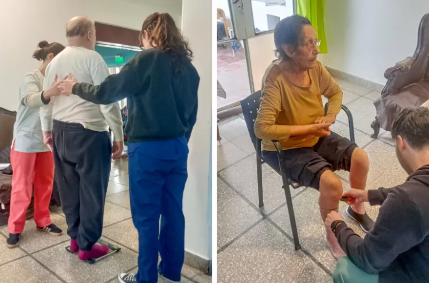 El objetivo de la actividad es fortalecer la atención y el seguimiento de la salud de las personas mayores.