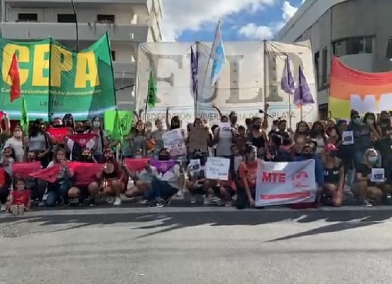 Actividad en La Plata.