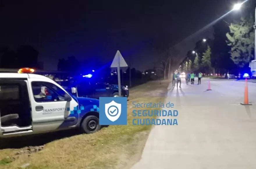 Operativo sobre Avenida 60.