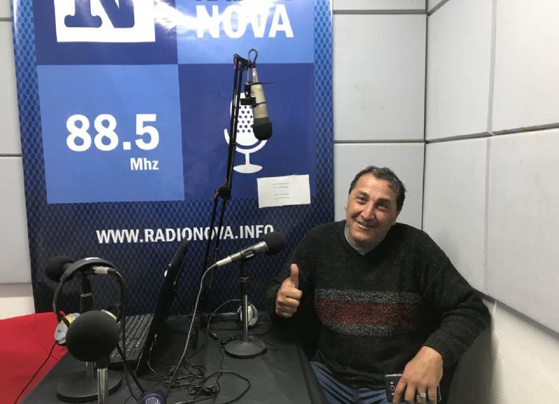 Marcelo Chediak, en el aire de BerissoCiudad en Radio.
