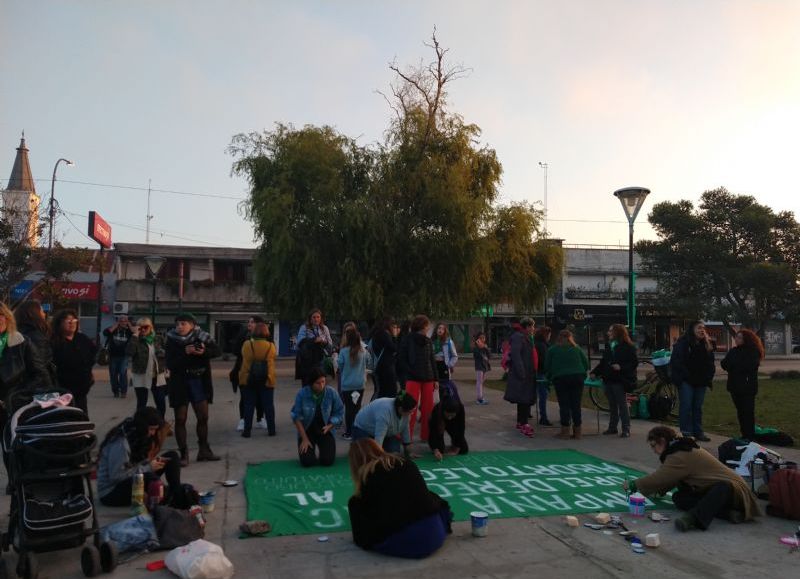 La manifestación tuvo lugar en el Parque Cívico.