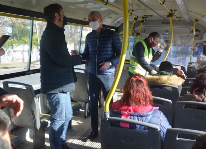 Este viernes, las autoridades supervisaron el esquema de emergencia.