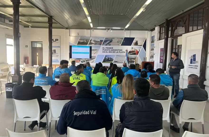 La capacitación fue dictada por el Ministerio de Transporte bonaerense.