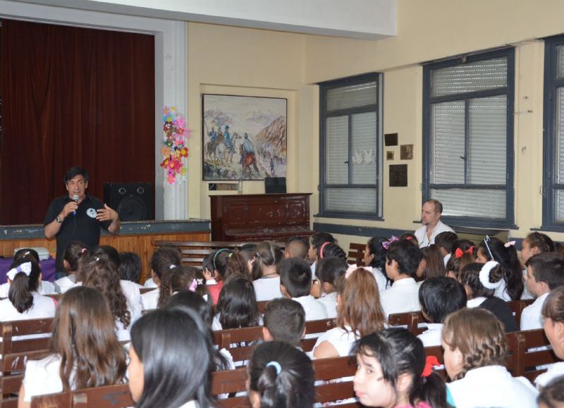 Entusiasmo de los alumnos.