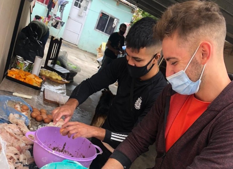 Walter y el equipo Puente trabajaron 