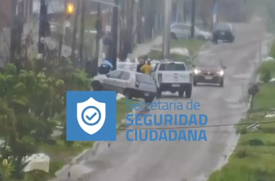 Momento de la detención.