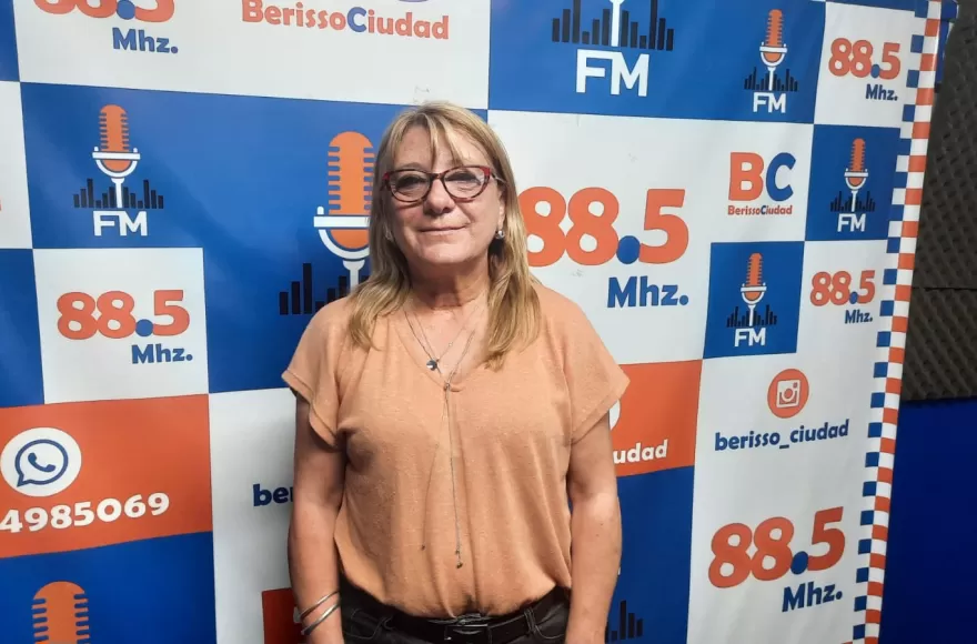 Damiana Perret, directora de Ordenamiento Urbano y Territorial de Berisso.