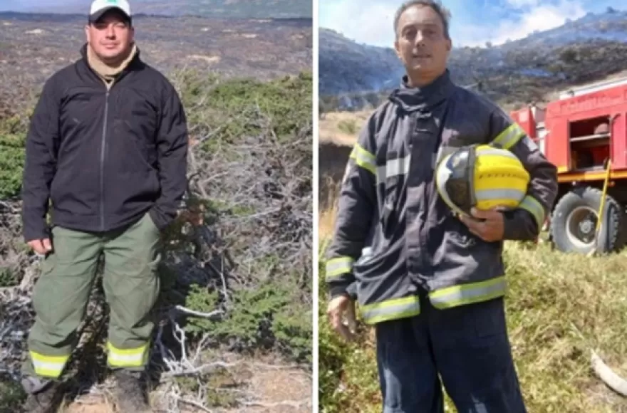Bomberos voluntarios de Berisso colaboran en los incendios forestales