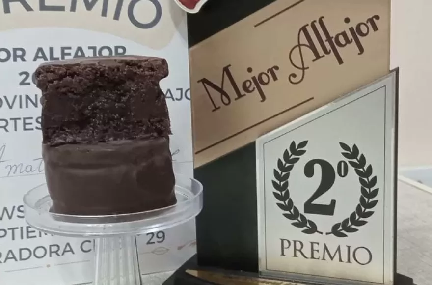 Obtuvo el segundo en la Fiesta Provincial del Alfajor.