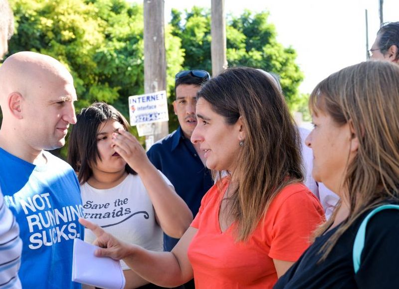 La titular del partido a nivel nacional.