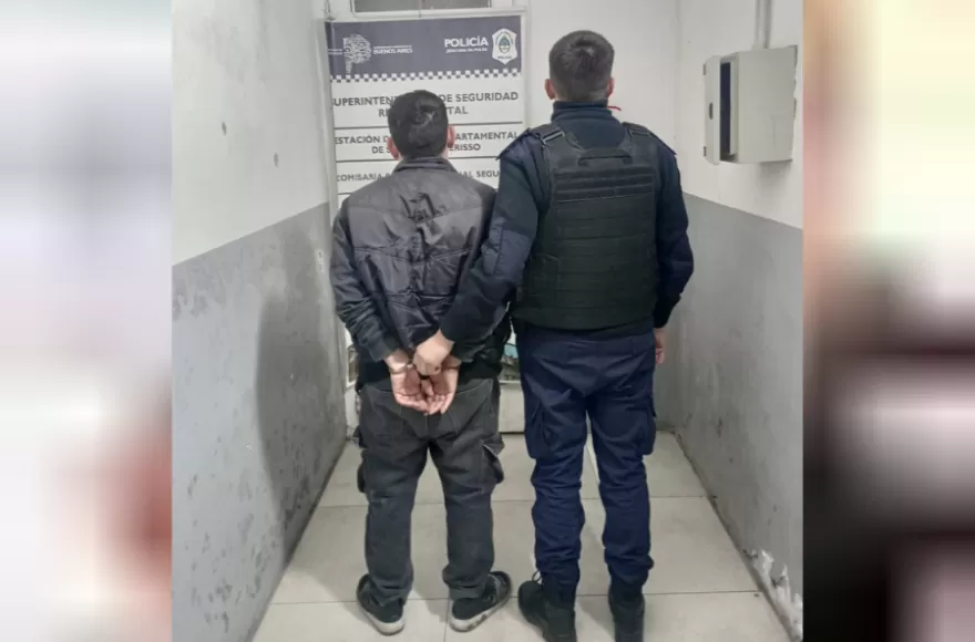 El sujeto fue detenido por desobediencia.