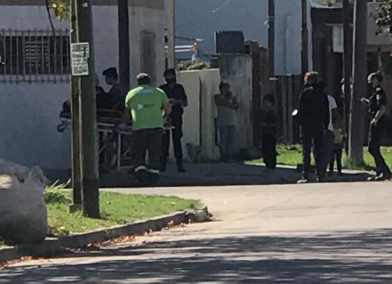 Intervino el SAME y personal policial.
