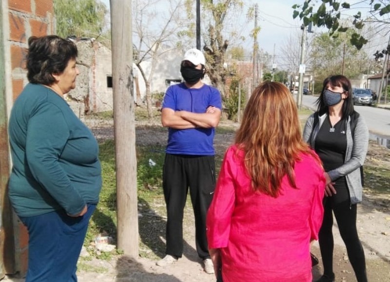 Intenso trabajo de campo.