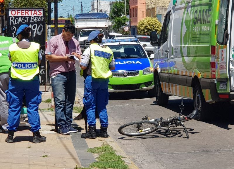 Resultó con heridas de diversa consideración.