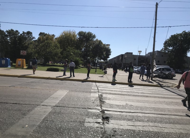 El lunes hubo 81 hisopados y el miércoles se llegó a 100.