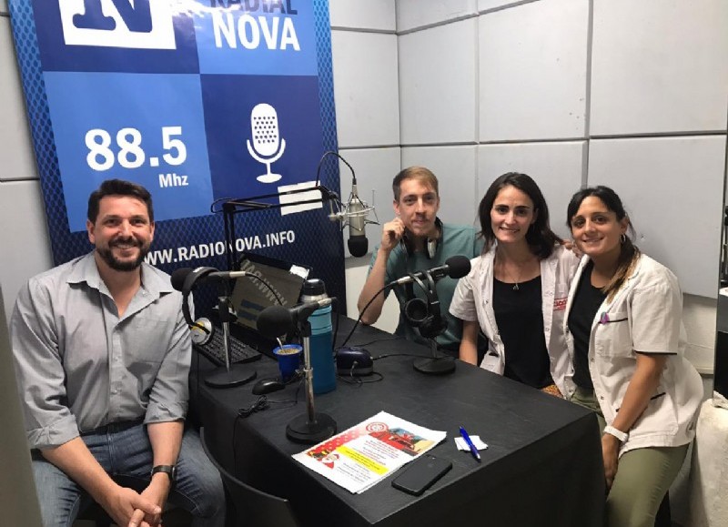 Profesionales del Larraín en Cadena Radial NOVA