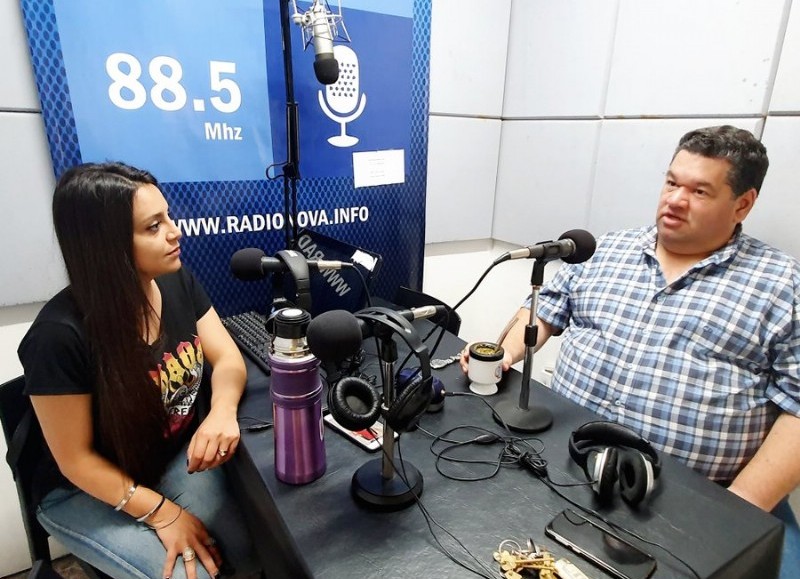 Jorge Nedela, en el aire de BerissoCiudad.