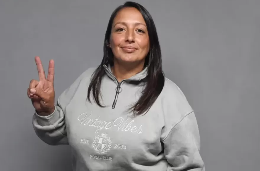 Melina Herrera referente de las 62 Organizaciones Peronistas.