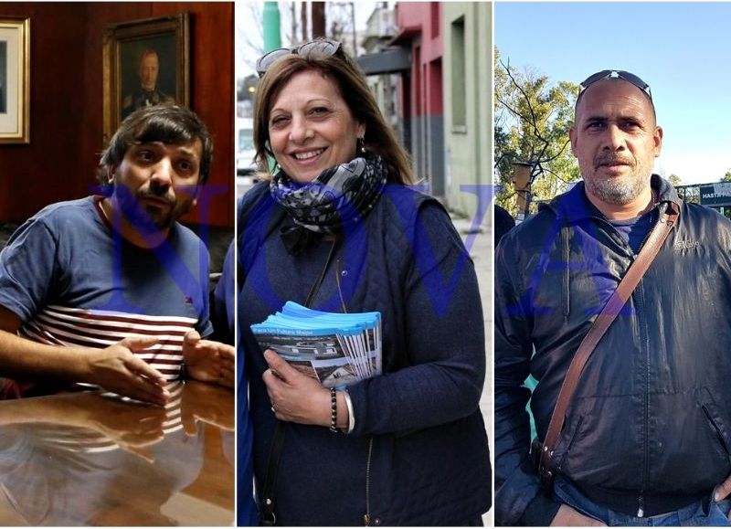 La única Lista del PJ en Ensenada: Miguel Mármora, presidente; Nora Turconi, vice; "Lalo" Vallejos, secretario general. (Foto: NOVA)