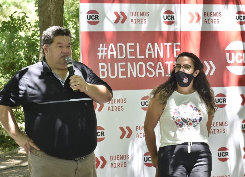 Jorge Nedela y Antonella Villa Chiodo.