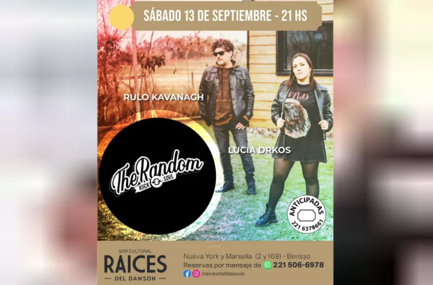 The Random se presenta el próximo sábado.