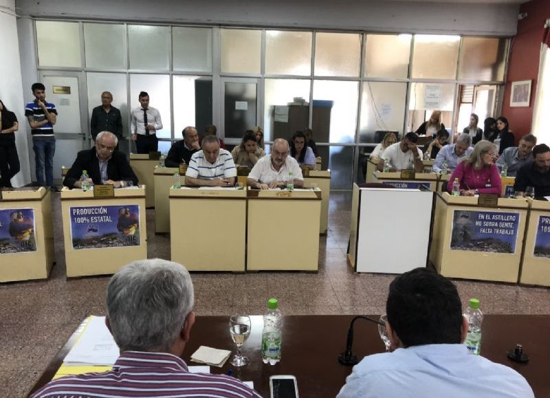 Un pasaje de las deliberaciones.