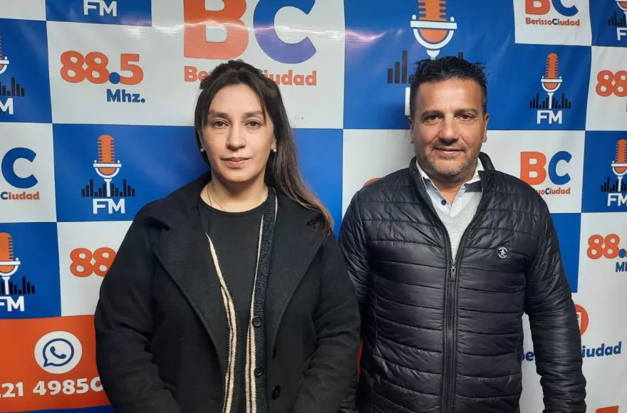 Laura Fernández y Fabián Lagorio.
