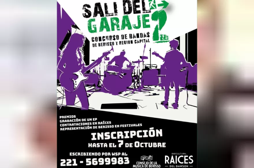 Continúa abierta la inscripción para Salí del Garaje.