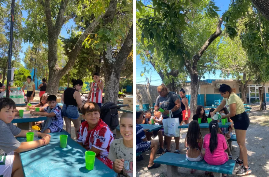 La jornada se desarrolló en el Hogar Social.